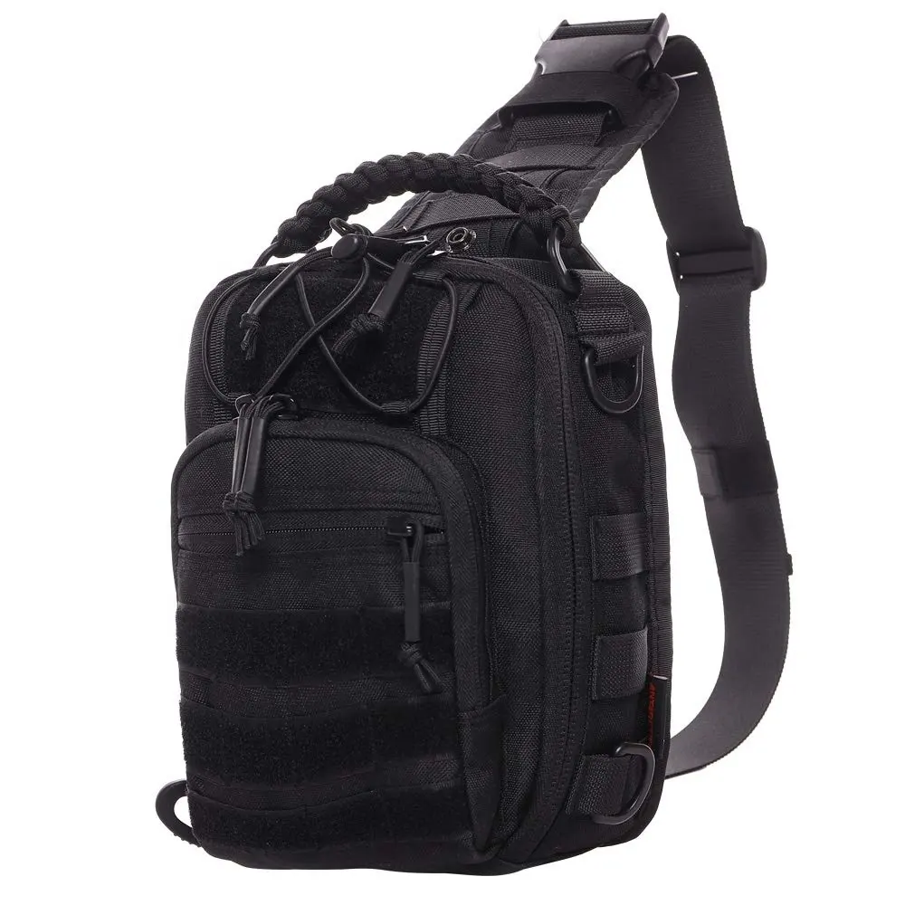 2023 Hot Selling Men Small Tactical Bag Messenger Chest Pack Single Shoulder Bags Shoulder Fanny Pack Chest Sling Bag