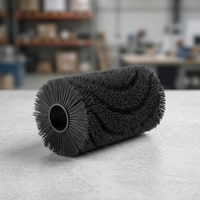 Ensemble brosse principale et brosses latérales en nylon, pièces de rechange pour balayeuse industrielle