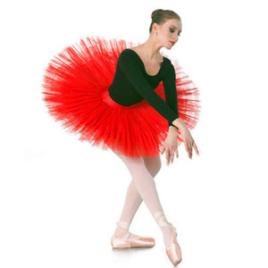 Nouvelle Robe de Ballet Professionnelle pour Femme, Jupe de Danse Noire, Blanche et Rouge, Sous-vêtements de Danse, Jupe <span class=keywords><strong>Tutu</strong></span> de Ballet - Product Image 4