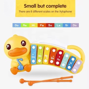 ITTL Früh kindliche Bildung Musik Ente Instrument Hand klopfen <span class=keywords><strong>Klavier</strong></span> Kinder musik Spielzeug Blow Toys - Product Image 3