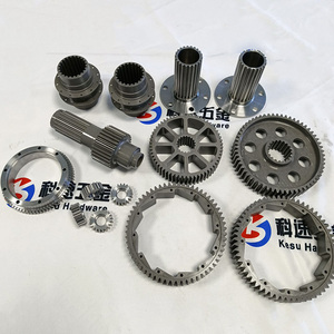 Độ chính xác cao <span class=keywords><strong>CNC</strong></span> biến phay công cụ gia công thép bộ phận bánh răng nitriding quay và phay - Product Image 1