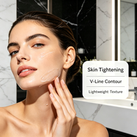 Sérum Raffermissant au Peptide PDRN Marque Blanche pour le Contour du Visage en V, Définition de la Ligne de la Lèvre, Raffermissement Cutané Post-Perte de Poids, Sérum Facial
