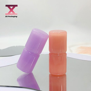 Tùy Chỉnh Nhãn Hiệu Riêng 3Ml <span class=keywords><strong>Mini</strong></span> Lip Gloss Frost Chai Độc Đáo Rose Gold Màu Dập Nóng Nhựa Cây Đũa Phép Cho Trẻ Em - Product Image 1