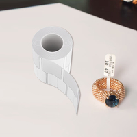 Étiquettes RFID personnalisées pour bijoux (colliers, bagues, boucles d'oreilles) – Étiquettes suspendues imperméables en papier thermique mat pour présentation