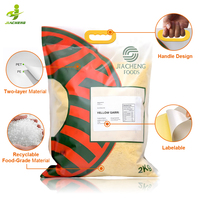 Sacs d'emballage alimentaire scellés en plastique laminé imprimé personnalisé 1kg 2 kg 5kg sacs uniques d'emballage de riz de grain avec poignée