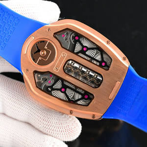 Nouvelle montre sport créative pour homme, montre mécanique multifonctionnelle à cadran squeletté avec bracelet en silicone pour homme - Product Image 4