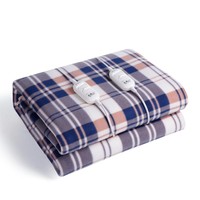 Matelas chauffant télécommandé en promotion – 2 niveaux de chaleur, double zone, protection contre la surchauffe, certifié CE GS pour lits Queen et King