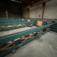 Scanner 3D personnalisé en usine en Chine Séchage à l'air chaud et séchage infrarouge Ligne de peinture automatique de 55 mètres pour structure en acier