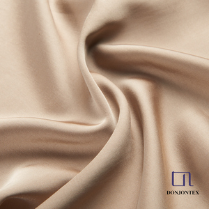 Fabrika fiyat Polyester Rayon saten kumaş yumuşak draping viskon/Polyester kumaş saten elbise için, bluz ve takım - Product Image 2