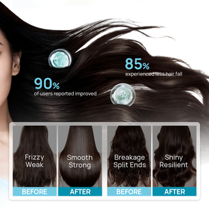 Set <span class=keywords><strong>Shampoo</strong></span> e Balsamo <span class=keywords><strong>Idratante</strong></span> Delicato Vegano alle Erbe con Cheratina, Kit Riparatore Lisciante per <span class=keywords><strong>Capelli</strong></span> Colorati - Product Image 2
