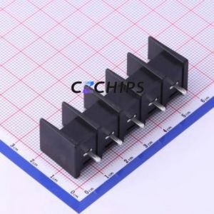 KF65C-11.0-5P Barrier Terminal Block Through hole Component (THT),P=11mm Connector Two Sides 11mm 1x5P Straight Pin - Product Image 2