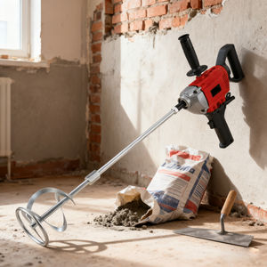 GLGW Industrieller DIY Tragbarer 800W Elektrischer Farb-, Zement-, Beton-, Spachtel- und Putzmischer mit Bürstenmotor Handmixer 220V - Product Image 3