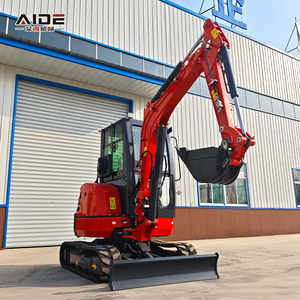 Free Shipping Mini <strong>Excavator</strong> Crawler Type With <strong>Cabin</strong> Attachments For Sale - Product Image 3
