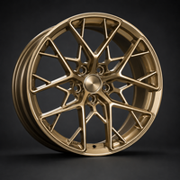 Velg Aluminium Forged XL 5x120 5x112 5x114.3 Desain Jari-jari Stylish untuk Mobil Penumpang BMW E90 E92 E93 F20 F30 F10 F11 F31 F34