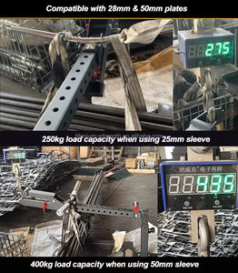 Base de fixation debout libre en attente de brevet et fixation de squat de ceinture compacte pour l'entraînement de gymnastique à domicile - Product Image 6