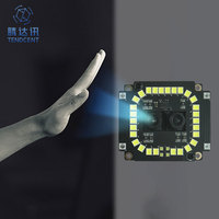 Módulo de Cámara con Sensor de Venas de la Palma de la Mano de Respuesta Rápida, Puerto Serie UART para Microcontrolador, Control de Acceso y Registro de Asistencia