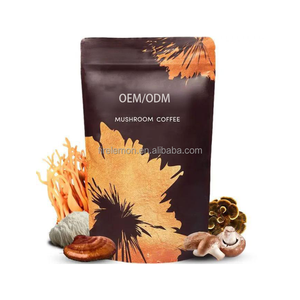 Poudre de café aux champignons OEM avec crinière de lion et reishi pour adultes, concentré de champignons/ensembles enzymatiques, compléments alimentaires pour la concentration et le renforcement immunitaire - Product Image 2