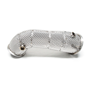 Pour <span class=keywords><strong>BMW</strong></span> M5 F90 M8 F91 F92 F93 S63 4.4TT Modèles Compétition Ich 2018+ – Échappement Downpipe Fatboy Racing Avec Bouclier Thermique - Product Image 2