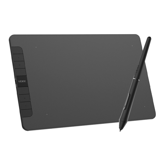 2021 New Arrivals 10x6 Inches 250 PPS Graphic Tablet Smart Digital Drawing Board Mobile Phone Graphic Tablet