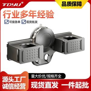 Support mural rectangulaire pour balai Heaven And Earth Fish, sans perçage, pour salle de bain, avec finition thermolaquée - Product Image 5