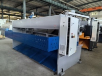 Guillotina Hidráulica para Corte de Chapa Metálica de 12 mm y 3200 mm con Controlador E21S y Certificación CE para Fabricación de Chapa Metálica