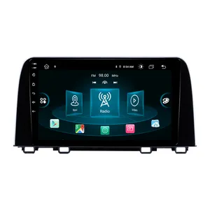 Автомагнитола 9in xonrich Android Fit с GPS для HONDA CRV 2017 2018 2019 2020, мультимедийная стереосистема, автомобильный DVD-плеер, навигация, GPS-радио