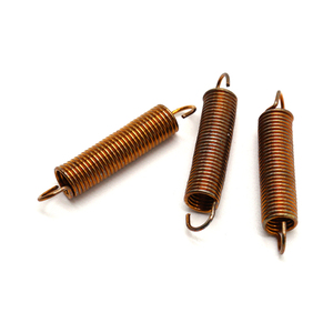 Fabricant de ressorts Ressort de tension BeCu en cuivre personnalisé OEM avec crochet Ressort d'extension d'antenne en cuivre béryllium - Product Image 5