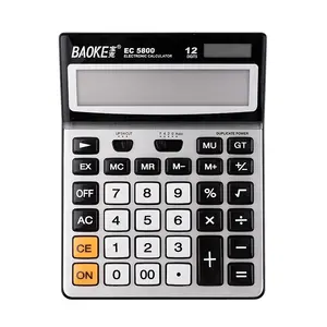 Display lcd dígitos calculadora científica eletrônica 12 custom desktop calculadora financeira