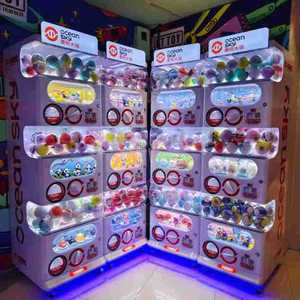 बच्चों के वाणिज्यिक तीन-परत अंडे ट्विस्टिंग सिक्का पुशर गुड़िया वेंडिंग मशीन कोड स्कैनिंग धातु + प्लास्टिक मॉडल NDJ-003 - Product Image 1