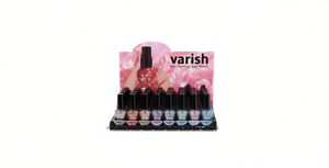Smalto per Unghie Varish 10Ml in Confezione a Griglia, Asciugatura Rapida, Ecologico, per Nail Art di Lusso, Adatto a Tutte le Stagioni - Product Image 1