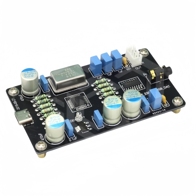 PCM2706_ES9023 with HI-FI USB_DAC Sound Card