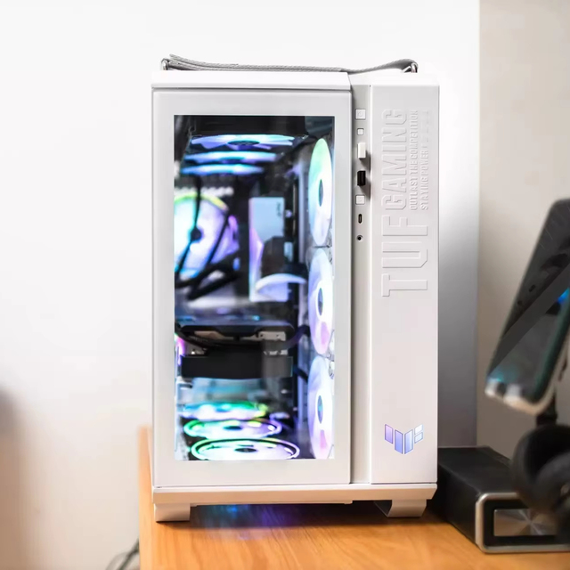 Hot Selling Computer Case TUF GAMING GT502  Window White Desktop Gaming PC Cas