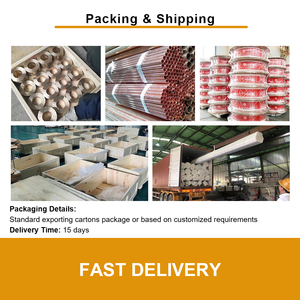 Fabricantes C12200 Tubo de latón y cobre Superficie brillante C26000 C27200 Tubos para la <span class=keywords><strong>industria</strong></span> personalizados - Product Image 5