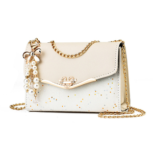 中国市场批发价格便宜女士包带链条单肩包女士手袋 - Product Image 1