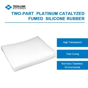 Gomma di Silicone di cura del platino della gomma di Silicone di bassa temperatura di stampaggio veloce all'ingrosso della fabbrica