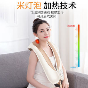 Heated Neck Massager With Timer Function For Cervical Spine And Shoulder Relief Plug-In Power Supply - Product Image 4