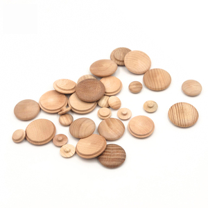 Bouchons en <span class=keywords><strong>bois</strong></span> ronds personnalisés bouton champignon bouchons à tête ronde plate en <span class=keywords><strong>bois</strong></span> pour couvercles de trous de vis accessoires de meubles de couvercle artisanal - Product Image 6