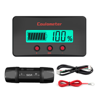 Moniteur de batterie de voiture universel étanche Peacefair 50-500A, testeur de tension de charge/décharge et de capacité, batterie au lithium PZEM-033XH