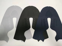 Dernière collection de tiges de chaussures en polyester/nylon tricoté pour chaussures de sport et de course pour femmes