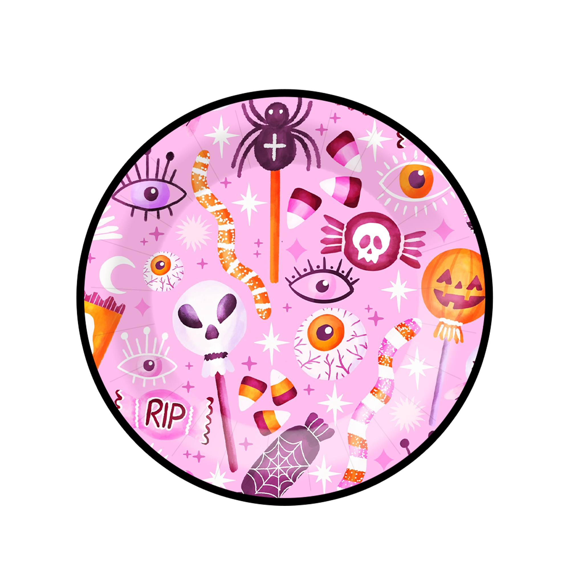 9 inch paper plate*8 pcs