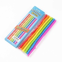Nouvelles bandes torsadées sensorielles en silicone souple et colorées, bâtonnets déformables anti-stress, jouets de décompression, cadeaux pour jeunes (7-14 ans)