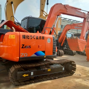 รถขุดไฮดรอลิกแบบตีนตะขาบ HITACHI Zx70 มือสอง สภาพดี ขายรถขุดมือสอง Hitachi 70 - Product Image 3