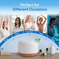 Huile essentielle de conception de Grain de bois pour diffuseur humidificateur d'arôme pour décor à la maison désodorisant parfum Machine diffuseur parfum