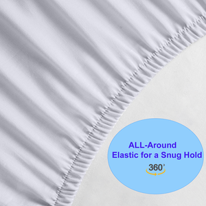 Groothandel Full Size Ademende Koeling 3d Luchtstof Gladde Zachte Matrasbeschermer 3d Luchtstof Bamboe Koeling Voor Beddengoed - Product Image 4