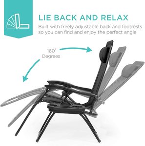 เก้าอี้เลานจ์ปรับเอนได้เก้าอี้ชายหาดเก้าอี้ตั้งแคมป์ - Product Image 4