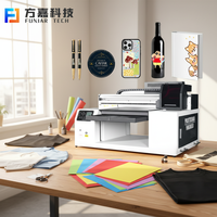 Mesin Printer UV 5060 dengan Meja Vakum untuk Berbagai Material