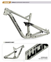 Cadre de vélo tout-terrain en alliage d'aluminium, suspension intégrale, Boost, Trail Enduro 148*12MM 29ER 27.5ER AM All Mountain