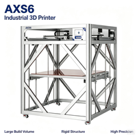 Imprimante 3D de qualité industrielle série AXS6, haute performance, grand format, pour la fabrication de modèles variés