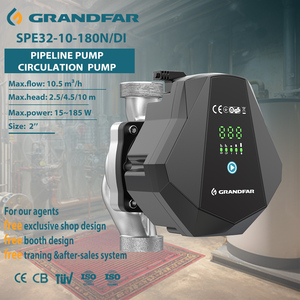 ปั๊มน้ำร้อนอัตโนมัติ Grandfar 175 ลิตร/นาที สแตนเลส ไหลแรง เสียงเงียบ รุ่น SPE32-10-180N/DI ประสิทธิภาพสูง - Product Image 1