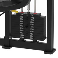 China Commercial Gym Strength Fitness Equipment Dual Functional Trainer Biceps Triceps Curl Extension Machine para Body Building